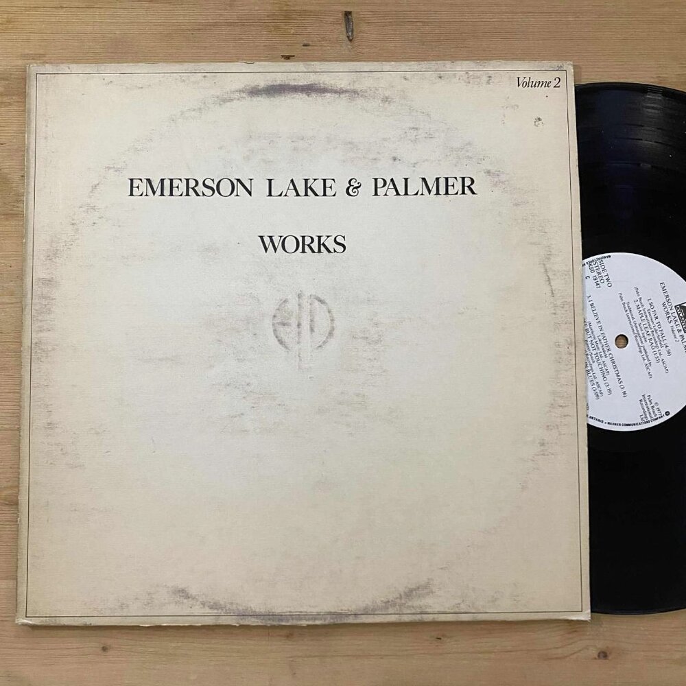 Emerson Lake & Palmer – Works 33RPM VG+ AJ37
